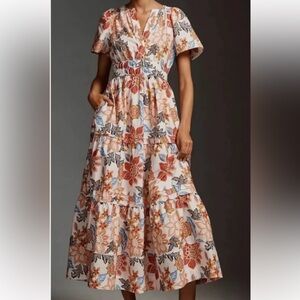 Anthropologie Somerset Maxi Dress